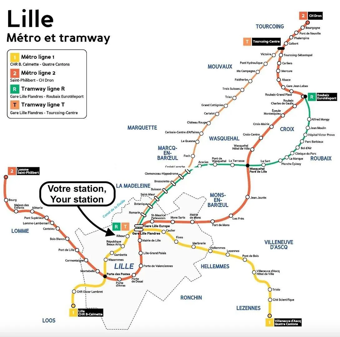 Lille Centre - Nice Cozy And Functional Ap Apartment